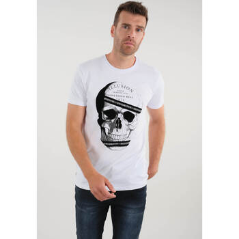 Vêtements Homme T-Shirt Manche Courte Vector Graphic Deeluxe T-Shirt MARCO Blanc