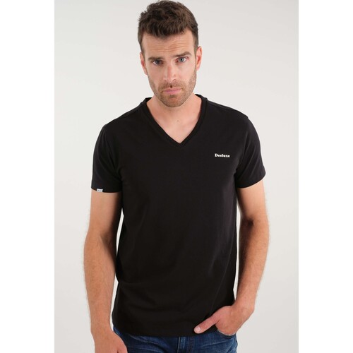 Vêtements Homme T-shirts & Polos Deeluxe T-Shirt DAZEL Noir