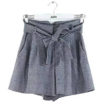 Vêtements Femme Shorts / Bermudas Tara Jarmon Mini short en coton Noir