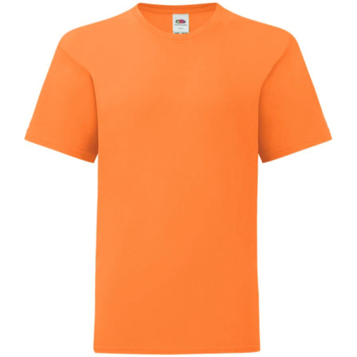 Vêtements Enfant T-shirts & Polos Fruit Of The Loom Iconic Orange