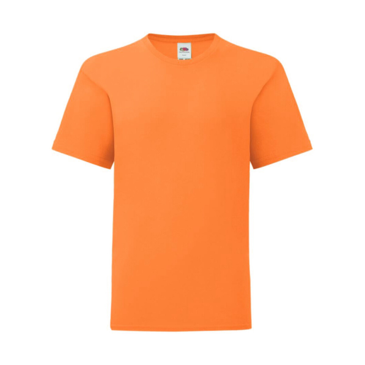 Vêtements Enfant T-shirts manches courtes Fruit Of The Loom Iconic Orange