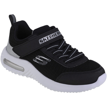 Chaussures Garçon Baskets basses Skechers Bounder-Tech Noir