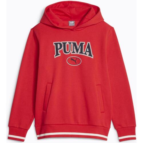 Vêtements Garçon Sweats Puma B squad hdy fl Rouge