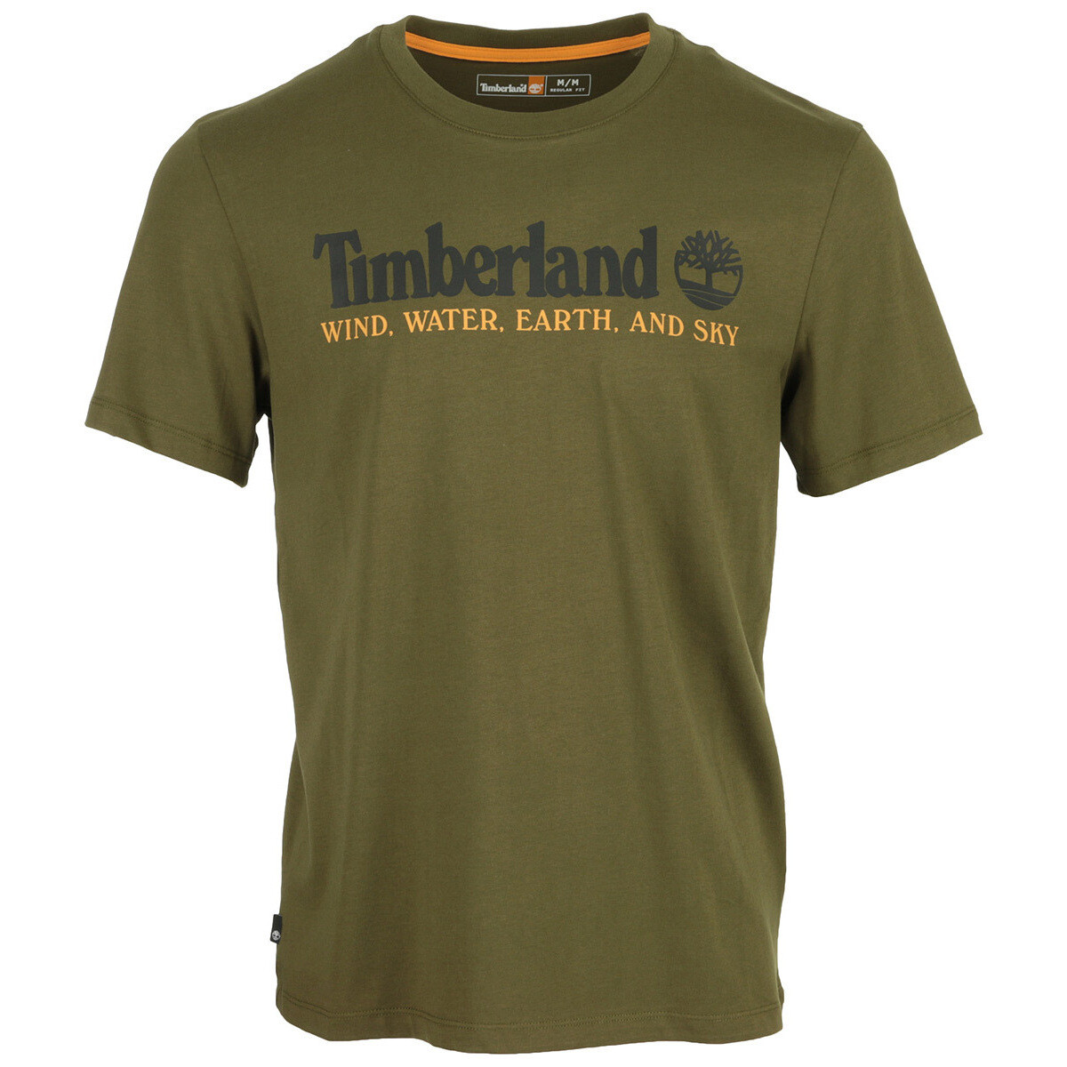 Vêtements Homme T-shirts manches courtes Timberland WWES Front Tee Vert