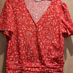 Vêtements Femme Chemises / Chemisiers Cache Cache Blouse rouge Rouge