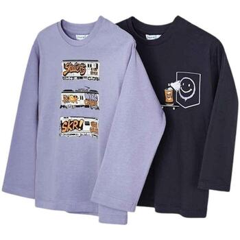 Vêtements Garçon T-shirts Dsquared2 & Polos Mayoral  Violet