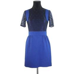 Sandro Robe bleu Bleu - Vêtements Robes Femme 69,00 €