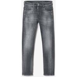 Vêtements Homme Jeans Le Temps des Cerises Odeon 900/16 tapered jeans destroy gris Noir