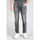 Vêtements Homme Jeans Le Temps des Cerises Odeon 900/16 tapered jeans destroy gris Noir
