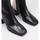 Chaussures Femme Bottines Wonders H-4350 Noir