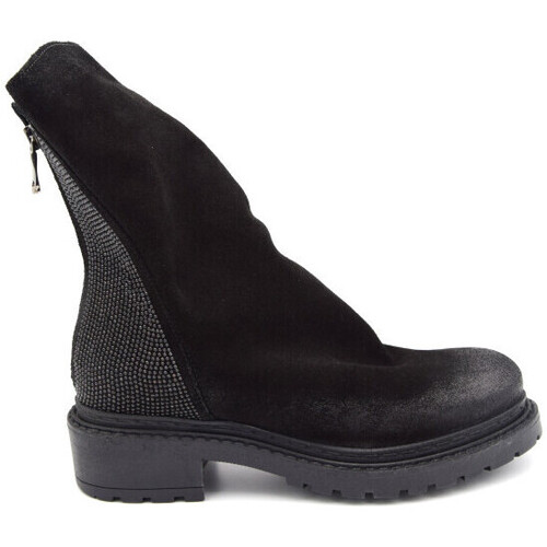Chaussures casual Boots Metisse ma652 Noir