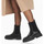 Chaussures Femme Boots Vanessa Wu Bottines Chelsea Océane noires à plateforme crantée Noir