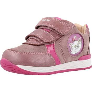 Chaussures Fille Plat : 0 cm Geox B RISHON GIRL Rose