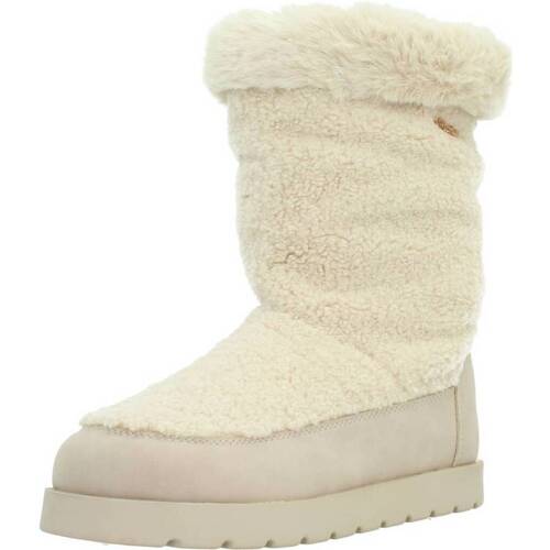 Chaussures Femme Bottes Buffalo EVE PULL ON Beige