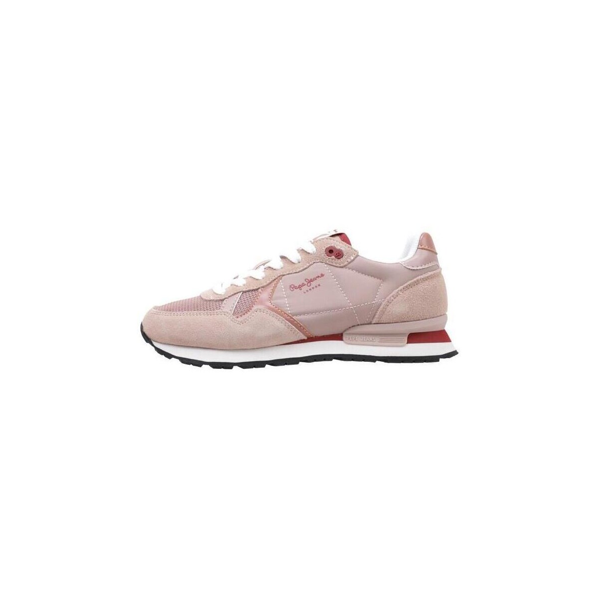 Chaussures Femme Baskets basses Pepe jeans BRIT JUMP W Rose