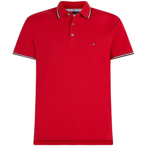 Vêtements Homme Yves Saint Laure Tommy Hilfiger Rwb Tipped Slim Polo Rouge