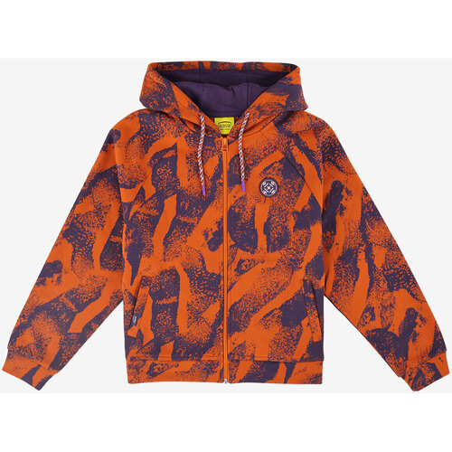 Oxbow Veste hoodie imprimé P2SIMONE Violet - Vêtements Manteaux Femme 45,49  €