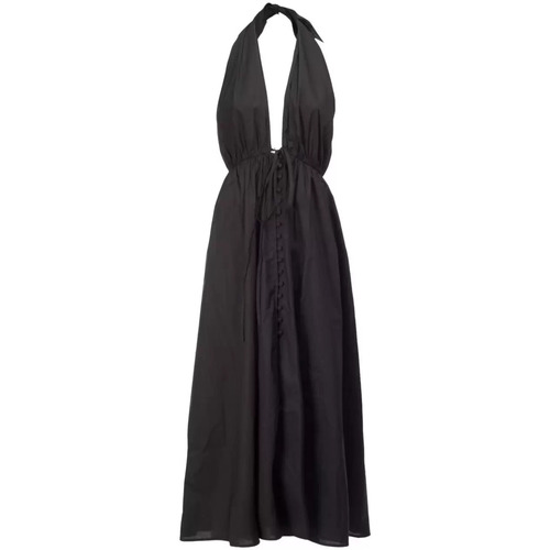 Vêtements Femme Robes Isabelle Blanche Robe longue noire Noir