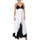 Vêtements Femme Robes Jijil robe longue noir et blanc Blanc