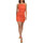Vêtements Femme Robes Jijil robe tube orange Orange