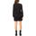 Vêtements Femme Sweats Love Moschino Love Moschino robe courte en polaire noire Noir