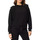 Vêtements Femme Sweats Jijil T-shirt col noir  avec spirales Noir
