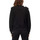 Vêtements Femme Sweats Jijil T-shirt col noir  avec spirales Noir