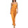 Vêtements Femme Pantalons Isabelle Blanche Pantalon en satin orange Orange