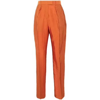 Vêtements Femme Pantalons Karl Lagerfeld Pantalon classique en terre cuite Orange