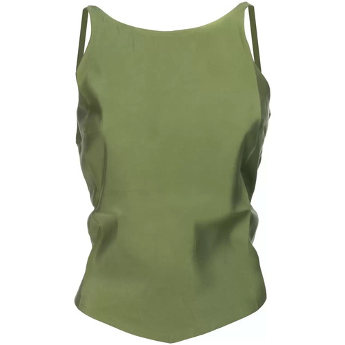 Vêtements Femme Débardeurs / T-shirts sans manche Jijil Top court vert Vert