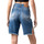Vêtements Femme Shorts / Bermudas GaËlle Paris Bermuda  en jean avec clous Bleu