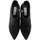Chaussures Femme Bottes ville Steve Madden bottes noires avec talon Noir