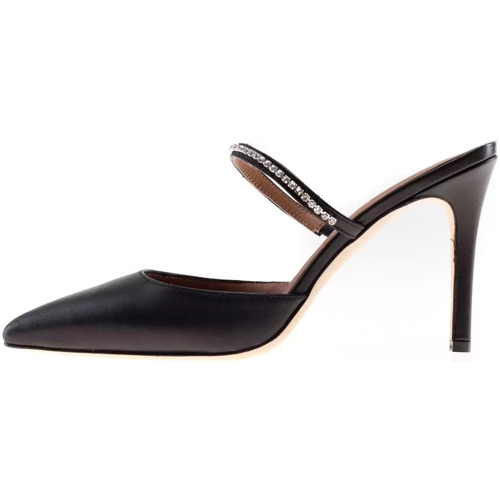 Chaussures Femme Escarpins Eva Lab decolletè ouvert avec strass Noir