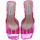Chaussures Femme Escarpins Steve Madden sandales à talons larges fuchsia Marcie Rose
