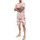 Vêtements Homme Shorts / Bermudas Paura Bermuda Danilo  en molleton tie-dye rose Rose