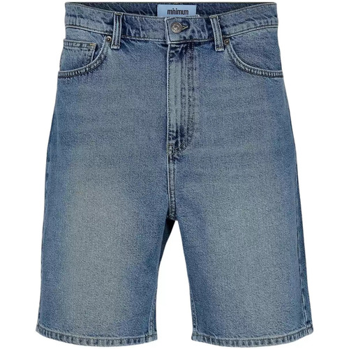 Vêtements Homme Shorts / Bermudas Minimum bermuda jean vintage délavé Bleu