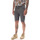 Vêtements Homme Shorts / Bermudas Outfit Tenue bermuda homme en coton gris Gris