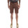 Vêtements Homme Shorts / Bermudas Outfit Tenue bermuda homme en coton marron Marron
