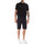 Vêtements Homme Shorts / Bermudas Outfit Tenue bermuda homme en coton noir Noir
