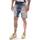 Vêtements Homme Shorts / Bermudas Studio Homme bermuda en jeans clair Bleu
