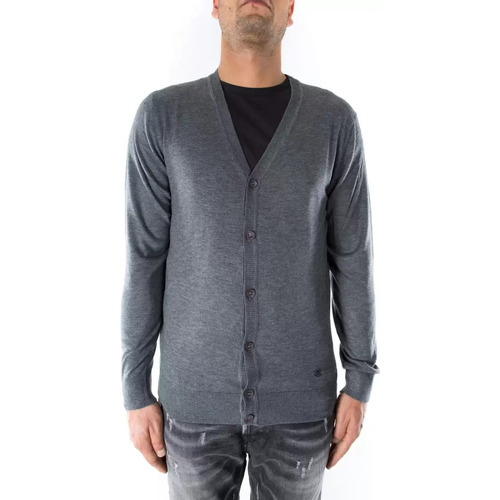 Vêtements Homme Pulls Outfit cardigan classique en laine grise Gris