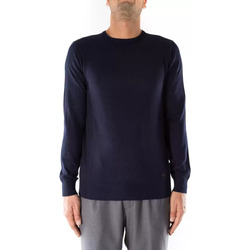 Vêtements Homme Pulls Outfit col en laine bleu tricoté Bleu
