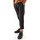 Vêtements Homme Pantalons Marsem Pantalon élégant à fines rayures noires Gris