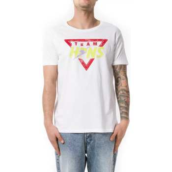 Vêtements Homme T-shirts & Polos Happiness T-shirt bonheur avec imprimé homme Blanc