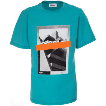 t-shirt numero 00  t-shirt homme turquoise 