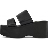 Chaussures Femme Sandales et Nu-pieds Colors of California Couleurs de Californie sandales plate-forme double groupe noir Noir