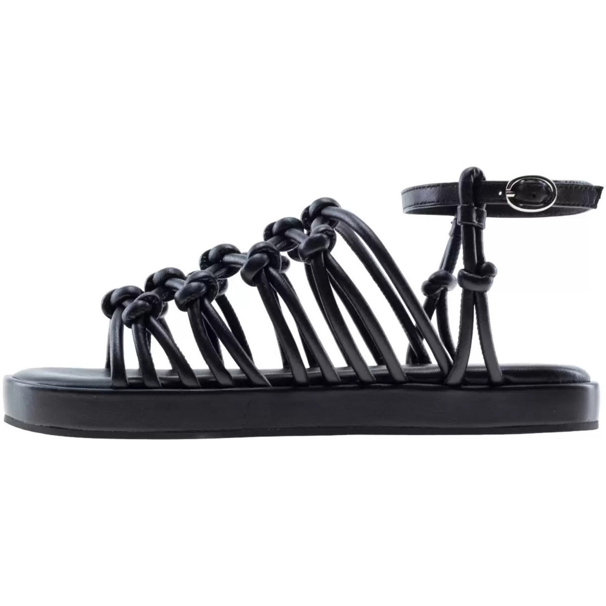 Chaussures Femme Sandales et Nu-pieds Habillé Habillé sandales à plateforme Joanna noires Noir