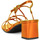 Chaussures Femme Escarpins Jeffrey Campbell - Socialize - Sandales à talons larges Orange