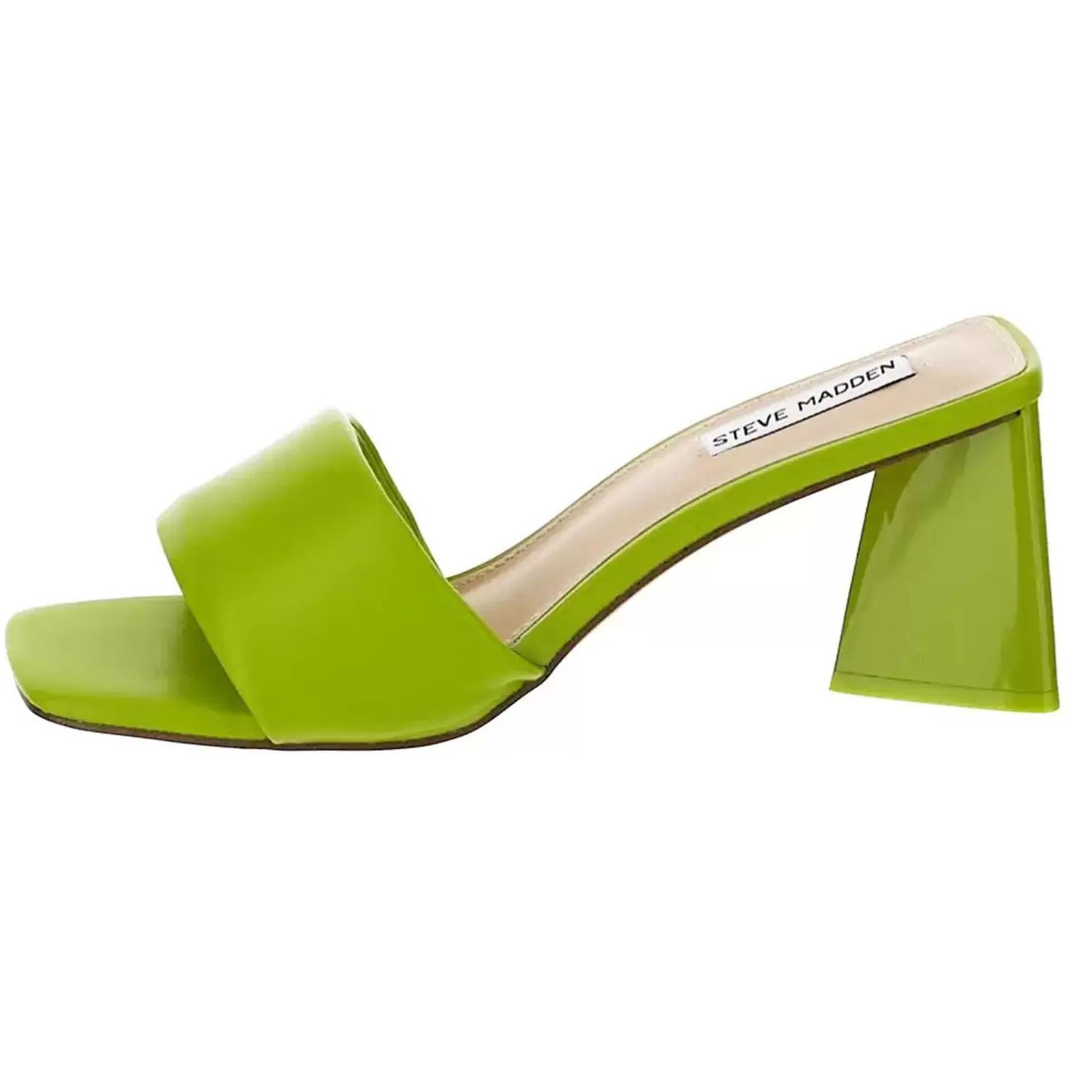 Chaussures Femme Escarpins Steve Madden Sandals Clear Lime Vert
