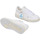 Chaussures Homme Baskets mode Crime London Baskets blanches off-court  pour hommes Blanc